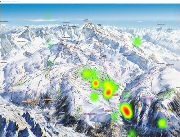 Analyse quantitative de l’activité utilisateur zones d’intérêt issues de mesures oculométriques (heat maps par eye-tracking glasses) 09-2015