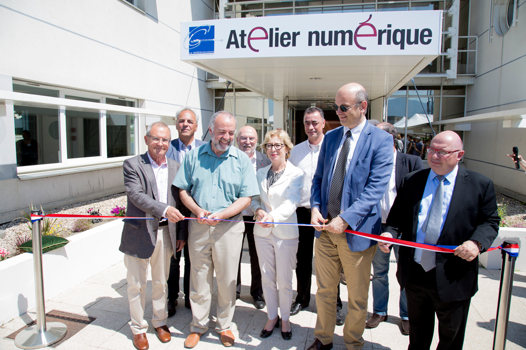 Inauguration Atelier Numerique